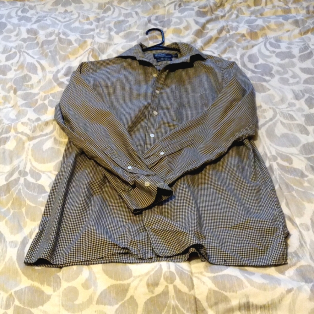 Polo by Ralph Lauren Shirt - Black/White - Small
